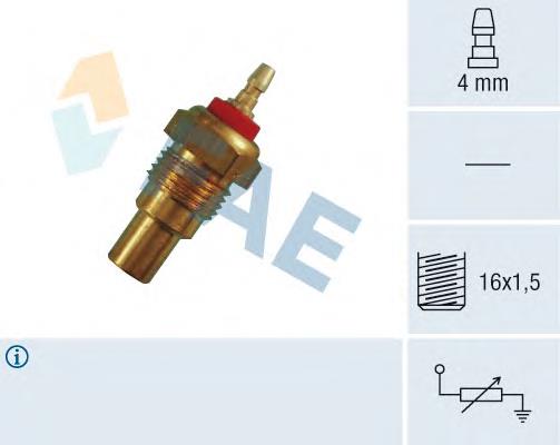 25918510 Mazda sensor de temperatura do fluido de esfriamento