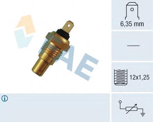 31650 FAE sensor de temperatura do fluido de esfriamento