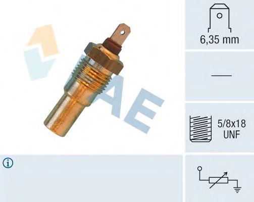 Sensor de temperatura do fluido de esfriamento (de ativação de ventilador do radiador) 31690 FAE