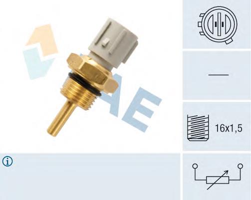 2011472 Beck Arnley sensor de temperatura do fluido de esfriamento