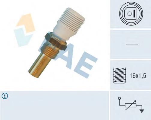 4840434 Iveco sensor de temperatura do fluido de esfriamento