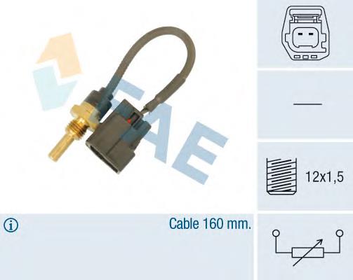 32425 FAE sensor de temperatura do fluido de esfriamento