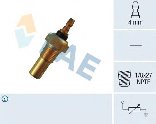 32350 FAE sensor de temperatura do fluido de esfriamento