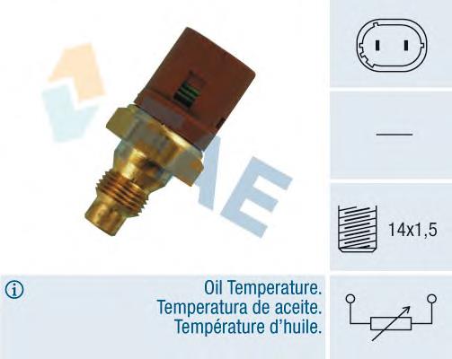 32490 FAE sensor de temperatura de óleo de motor