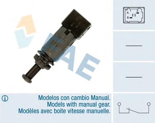 24890 FAE sensor de ativação do sinal de parada