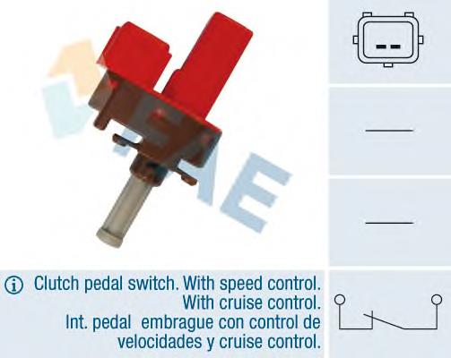 24845 FAE sensor de ativação de embraiagem