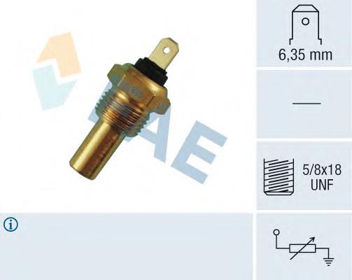 568055 Land Rover sensor de temperatura do fluido de esfriamento