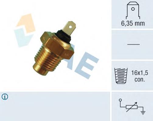 31140 FAE sensor de temperatura do fluido de esfriamento, no dispositivo