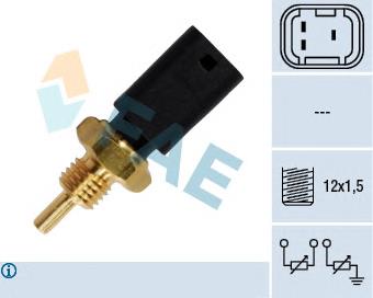 82216 Meat&Doria sensor de temperatura do fluido de esfriamento