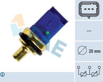 33790 FAE sensor de temperatura do fluido de esfriamento