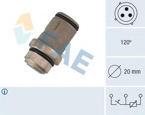 34220 FAE sensor de temperatura do fluido de esfriamento