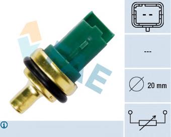 33706 FAE sensor de temperatura do fluido de esfriamento