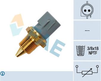 33430 FAE sensor de temperatura do fluido de esfriamento