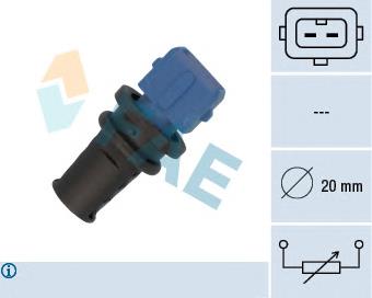 33525 FAE sensor de temperatura da mistura de ar