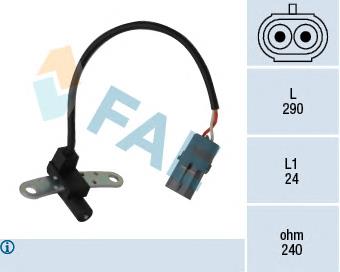 Датчик положения коленвала FAE 79021