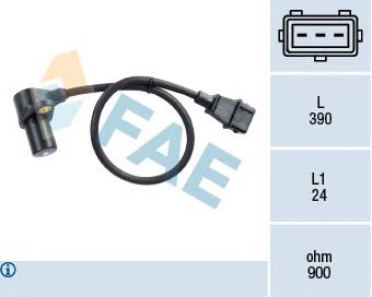 79052 FAE sensor de posição (de revoluções de cambota)