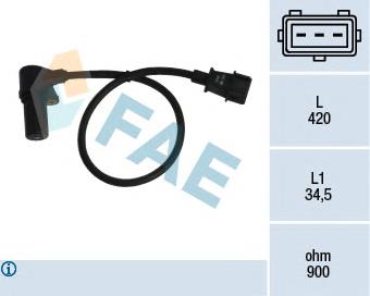 Купить 79073 FAE Датчик оборотов коленвала