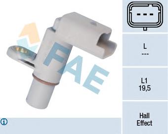 79149 FAE sensor de posição da árvore distribuidora