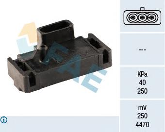 15005 FAE sensor de pressão no coletor de admissão, map