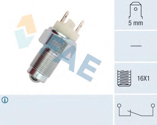 4401725 Opel sensor de ativação das luzes de marcha à ré