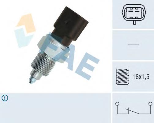 1 860 138 EPS sensor de ativação das luzes de marcha à ré