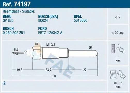 E5TZ12A342A Ford 