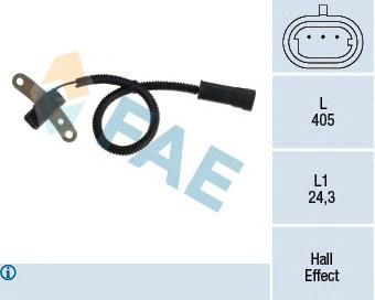 79335 FAE sensor de posição (de revoluções de cambota)