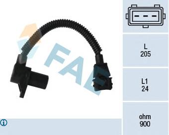 Датчик коленвала 79355 FAE