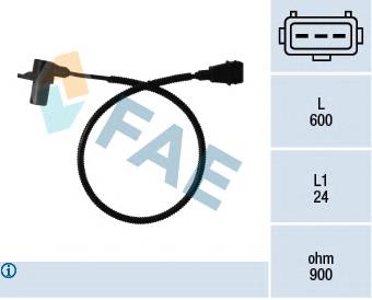 81155 NGK sensor de posição (de revoluções de cambota)