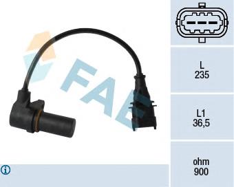 79068 FAE sensor de posição (de revoluções de cambota)