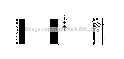 cn6191 AVA radiador de forno (de aquecedor)