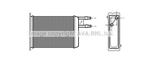 CN6128 AVA radiador de forno (de aquecedor)