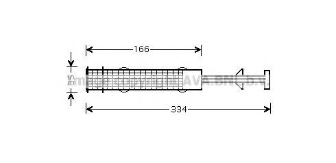 Осушитель кондиционера BWD279 AVA