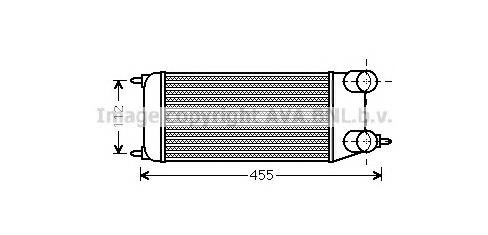 CN4264 AVA radiador de intercooler