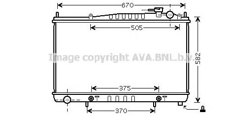 Радиатор DN2232 AVA