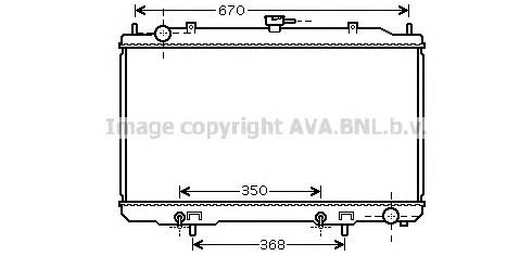 Радиатор DN2320 AVA