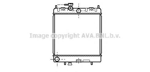 DN2128 AVA radiador de esfriamento de motor