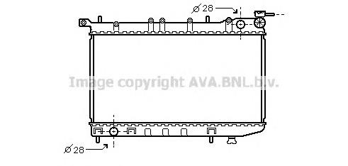 Радиатор DN2123 AVA