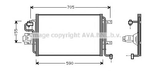 AI5130 AVA radiador de aparelho de ar condicionado