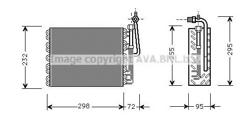 ALV008 AVA vaporizador de aparelho de ar condicionado