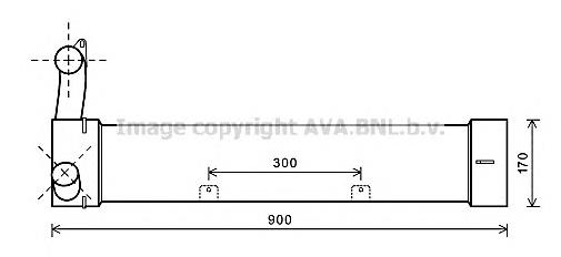 PNG100252 Rover radiador de intercooler