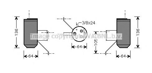 Осушитель кондиционера AUD042 AVA