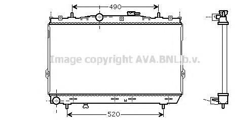 Радиатор HY2185 AVA