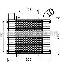 36A28004 Eaclima radiador de intercooler