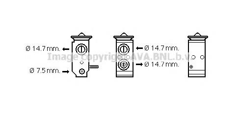 Válvula TRV de aparelho de ar condicionado para Hyundai I20 (PB)