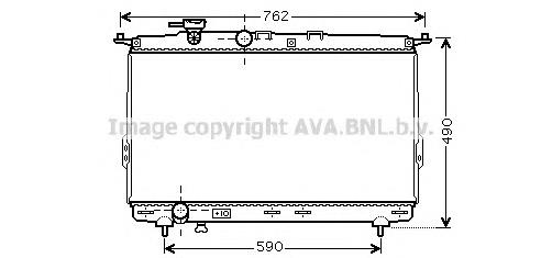 Купить HY2106 AVA Радиатор водяной