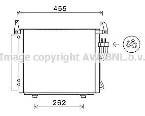 Радиатор кондиционера HY5241 AVA