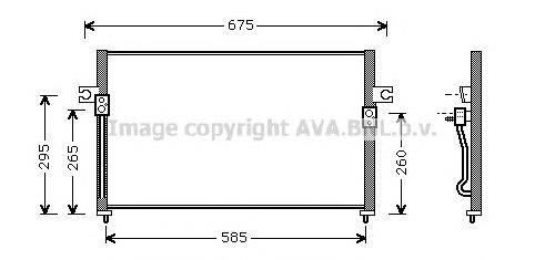 HY5058 AVA radiador de aparelho de ar condicionado