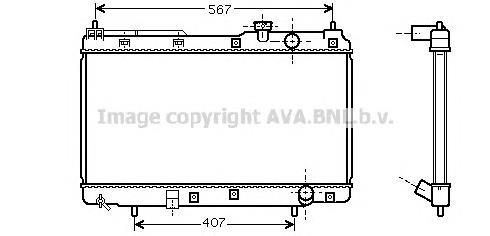 Радиатор HD2175 AVA