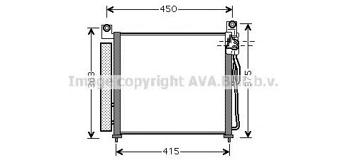 KA5065 AVA radiador de aparelho de ar condicionado